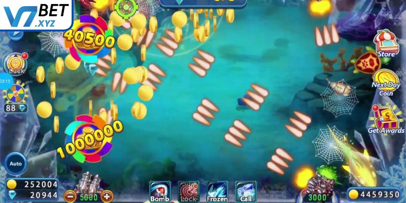 Bắn Cá H5 - Siêu Phẩm Bắn Cá Trực Tuyến Hot Nhất Tại V7Bet 3 Tập trung vào boss biển