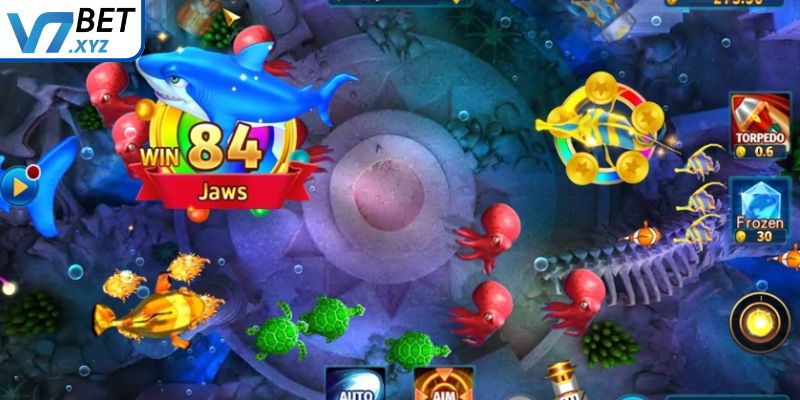 Bắn Cá Xèng - Trải Nghiệm Săn Thưởng Đỉnh Cao Tại V7Bet 3 Quan sát cảnh báo boss