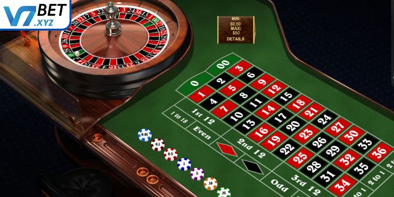 Nắm rõ quy luật chơi Roulette trực tuyến tại V7Bet
