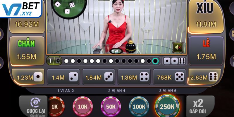 Quy luật chơi Tài Xỉu online tại V7Bet
